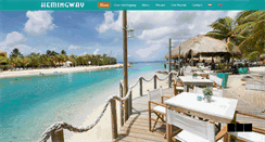 Desktop Screenshot of hemingwaycuracao.com